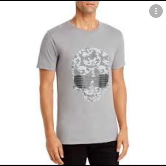 NWOT KARL LAGERFELD PARIS SKULL GRAPHIC TEE SZ XL - Picture 1 of 5